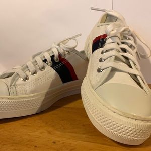 Brand new polo canvas sneakers for the 2020 summer Olympics.size 6.5 runs small.